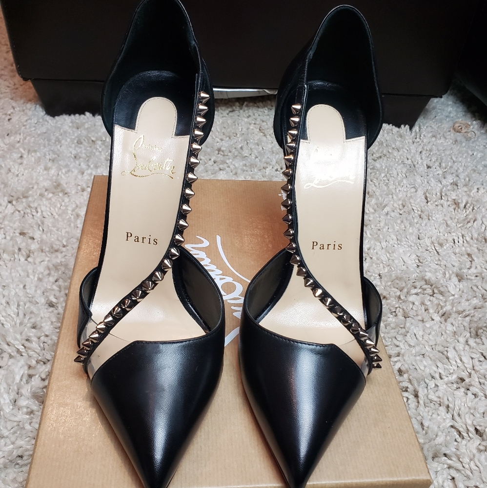 Authentic Christian Louboutin Studded Pumps 41